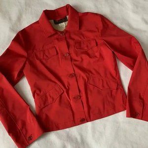 Vintage Loro Piana Multi Pocket Red Jacket